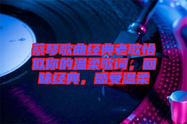 蔡琴歌曲經(jīng)典老歌恰似你的溫柔歌詞，回味經(jīng)典，感受溫柔