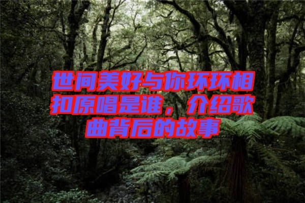 世間美好與你環(huán)環(huán)相扣原唱是誰，介紹歌曲背后的故事