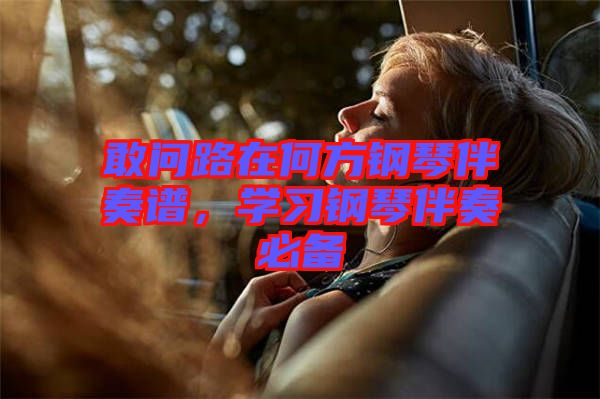 敢問路在何方鋼琴伴奏譜，學(xué)習(xí)鋼琴伴奏必備