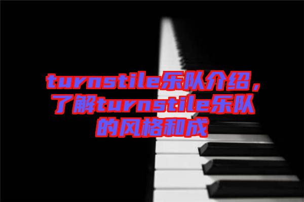 turnstile樂隊(duì)介紹，了解turnstile樂隊(duì)的風(fēng)格和成