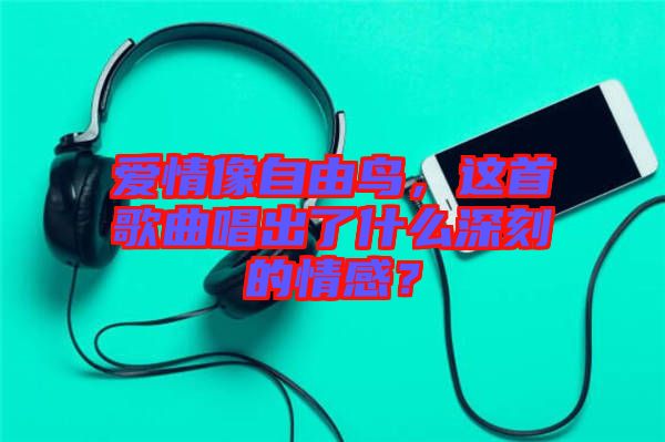 愛情像自由鳥，這首歌曲唱出了什么深刻的情感？