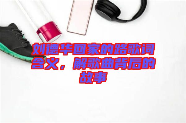 劉德華回家的路歌詞含義，解歌曲背后的故事