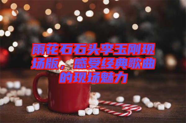 雨花石石頭李玉剛現(xiàn)場(chǎng)版，感受經(jīng)典歌曲的現(xiàn)場(chǎng)魅力