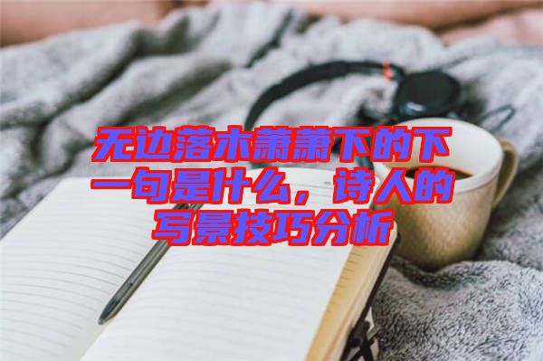 無邊落木蕭蕭下的下一句是什么，詩人的寫景技巧分析