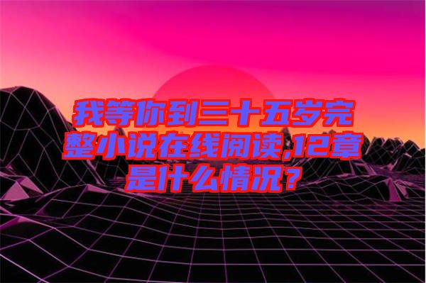 我等你到三十五歲完整小說在線閱讀,12章是什么情況？